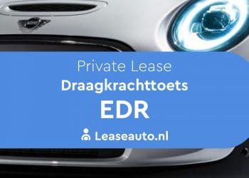 EDR draagkracht toets private lease