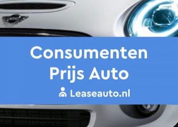 consumentenprijs auto