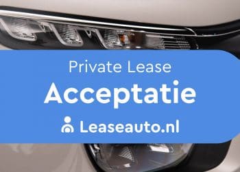 private lease acceptatie