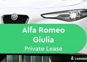 Alfa Romeo Giulia Private Lease