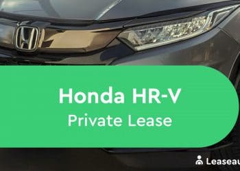 Honda HR-V private lease