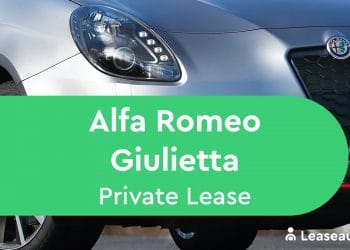 alfa romeo giulietta private lease