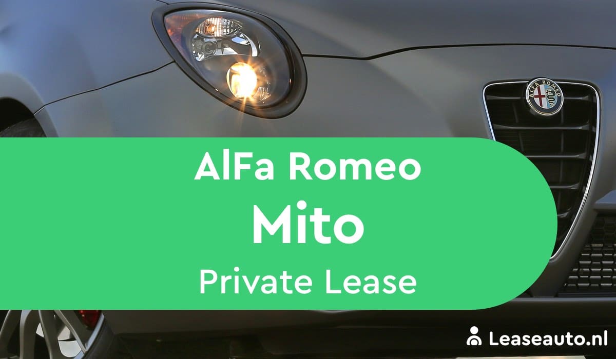 alfa romeo mito private lease