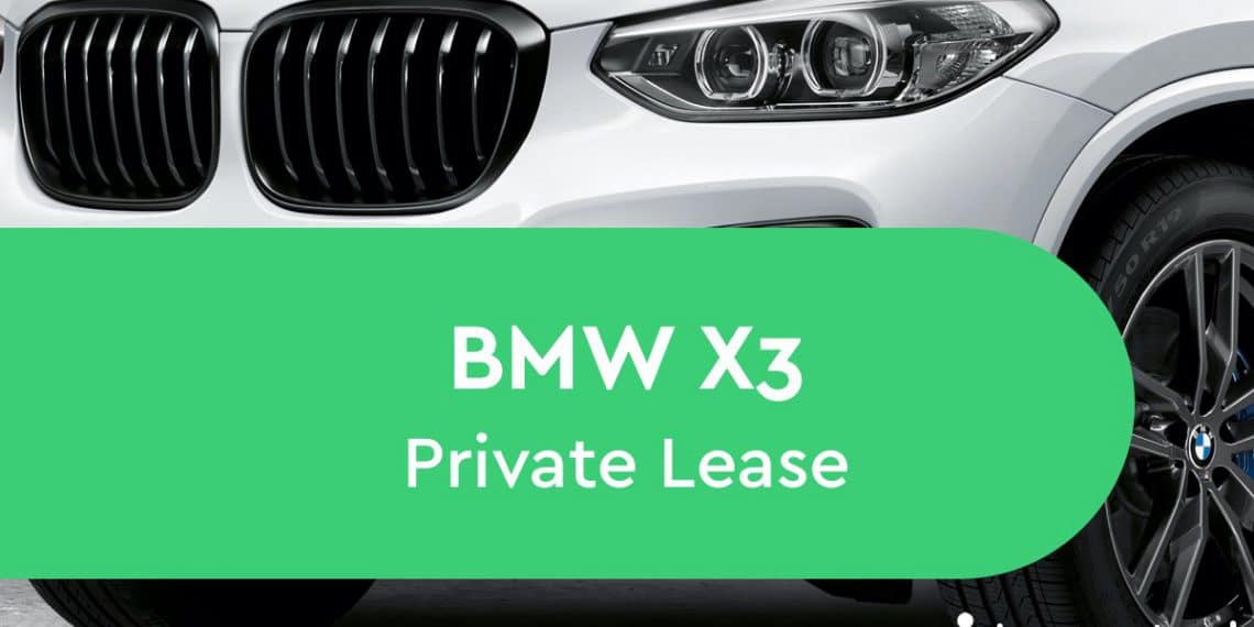 bmw x3 private lease