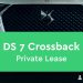 ds 7 crossback Private Lease