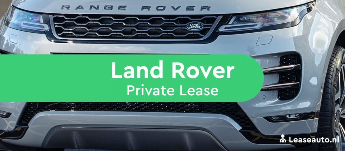 land rover private lease