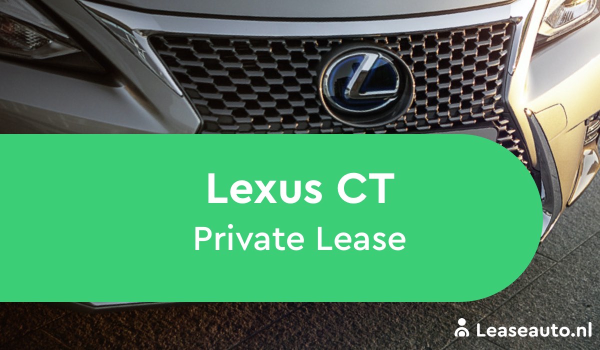 lexus ct private lease