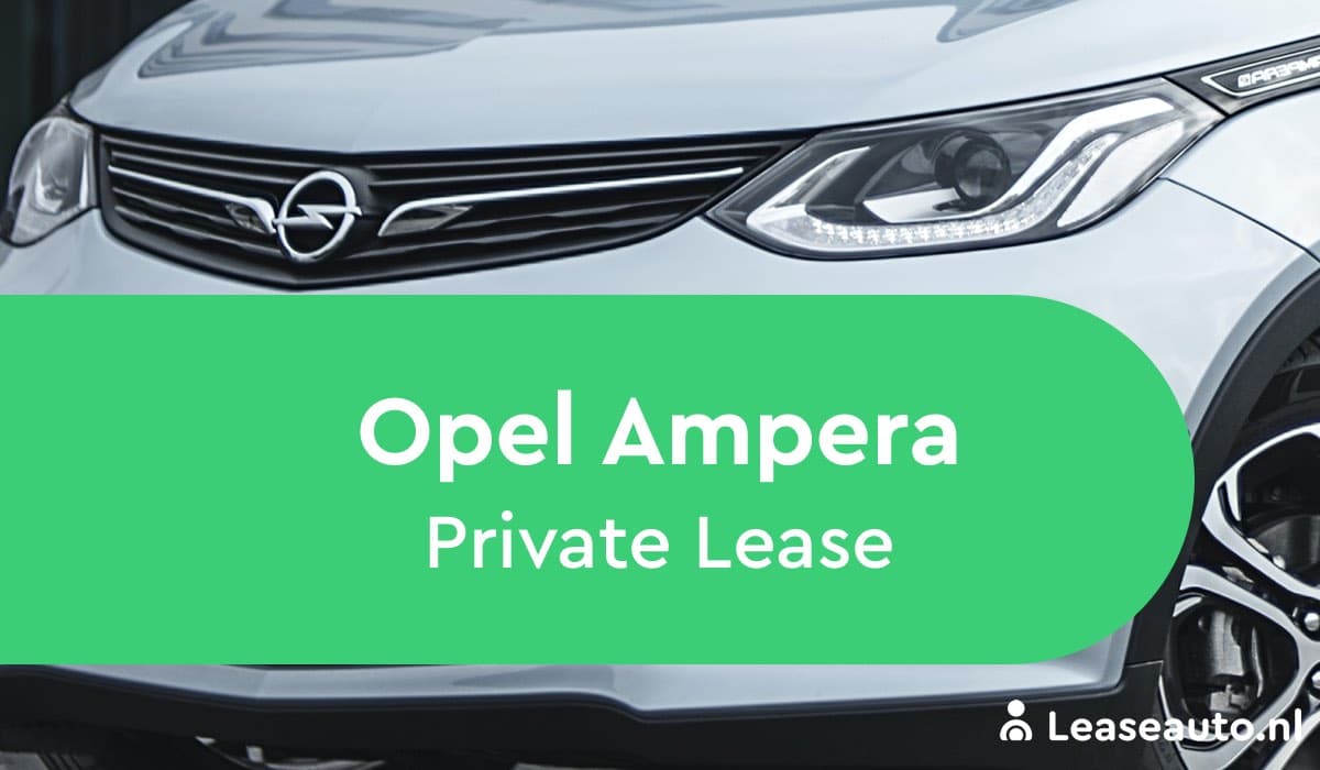 opel ampera private lease
