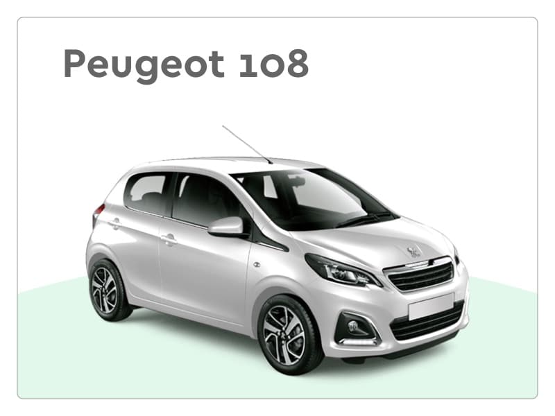 peugeot 108 private lease