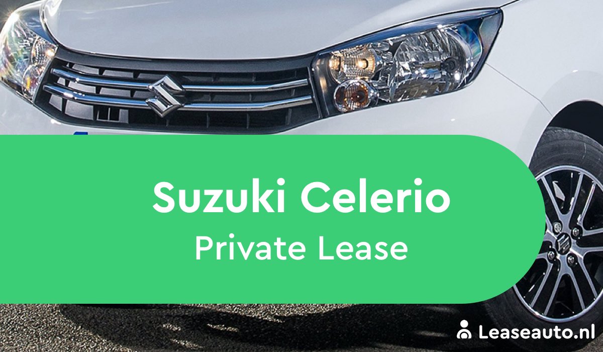 suzuki celerio private lease