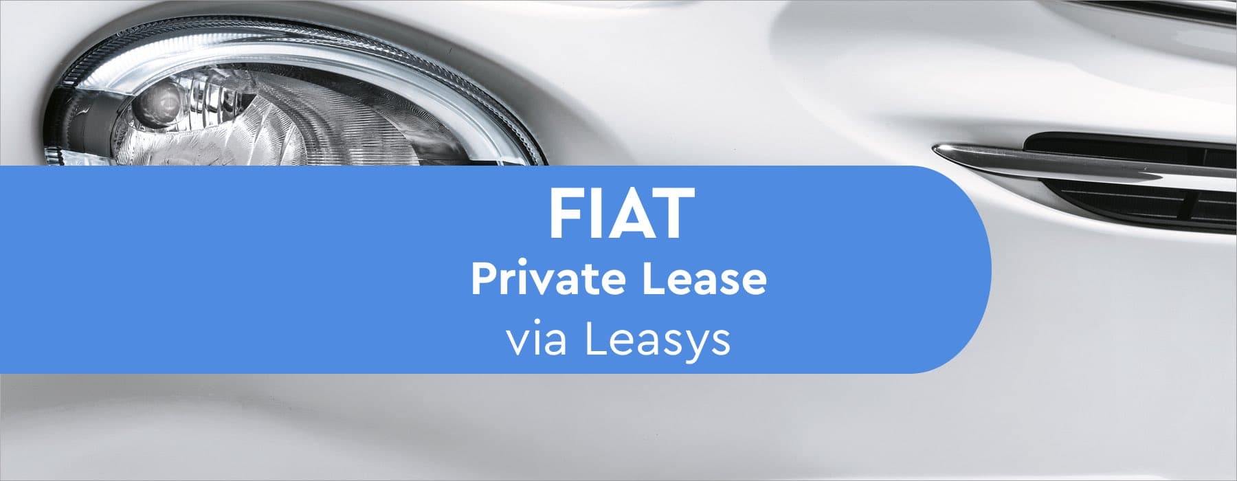 Leasys Fiat Private Lease