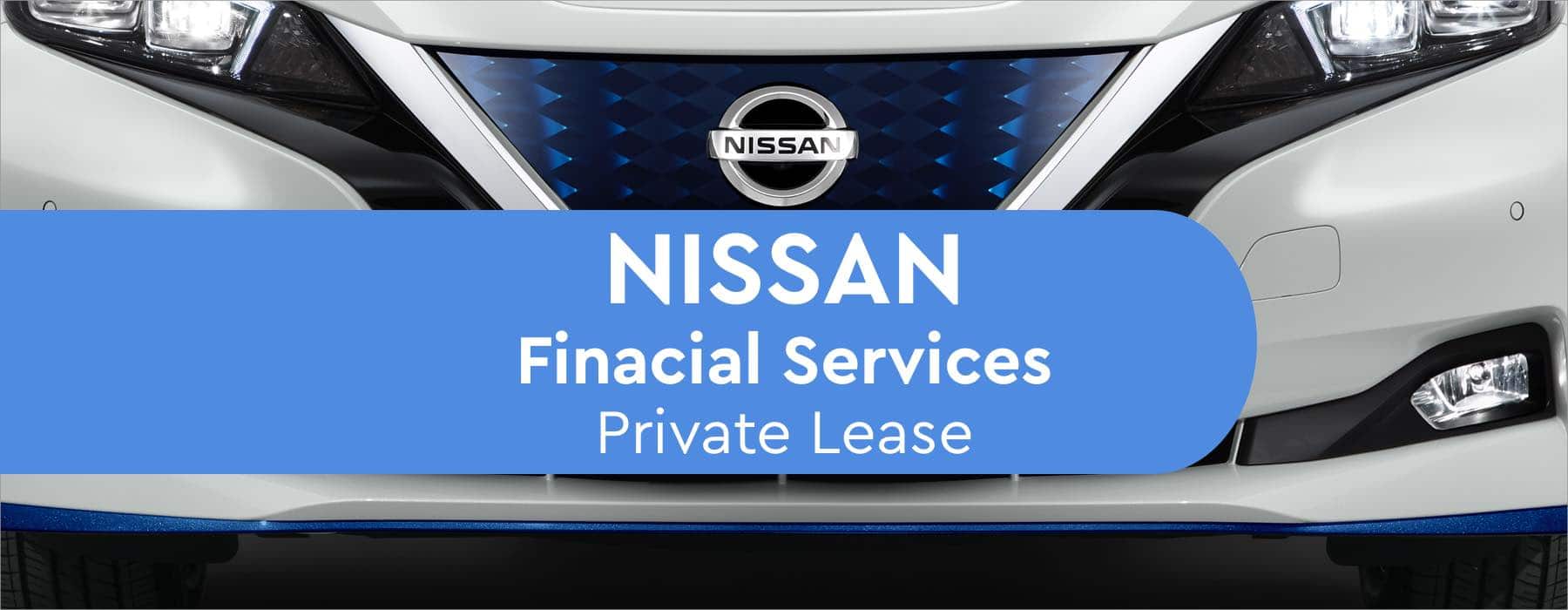 nissan financial services Private Lease