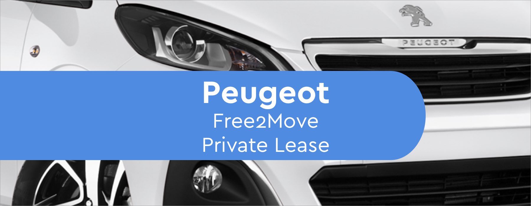 peugeot free2move Private Lease