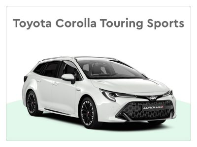 toyota corolla touring sports private lease stationwagon