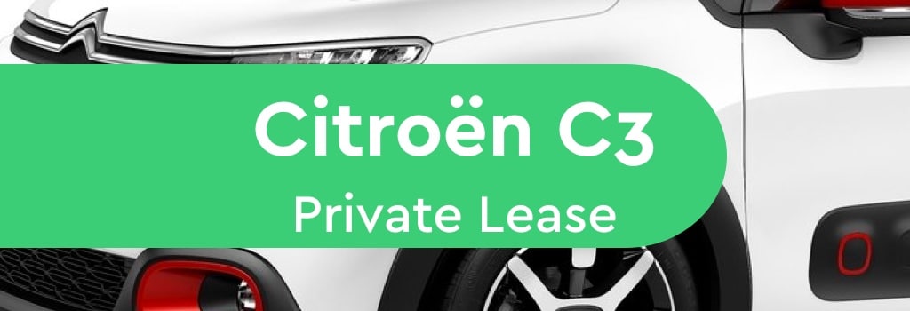 Citroën c3 private lease