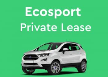 Ford Ecosport private lease