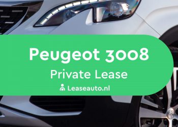 Peugeot 3008 private lease