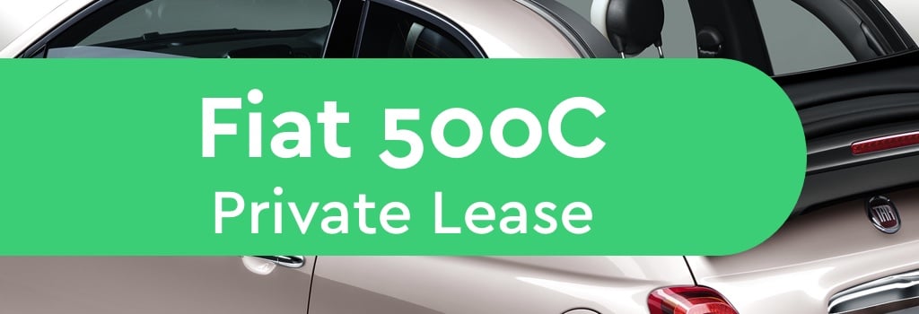 fiat 500C private lease
