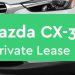 mazda cx-3 prive lease
