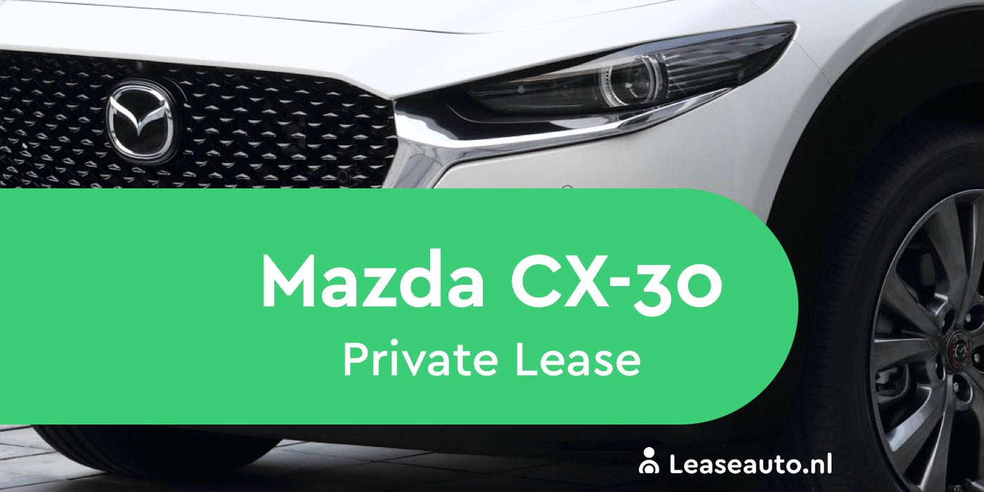 mazda cx-30 private lease
