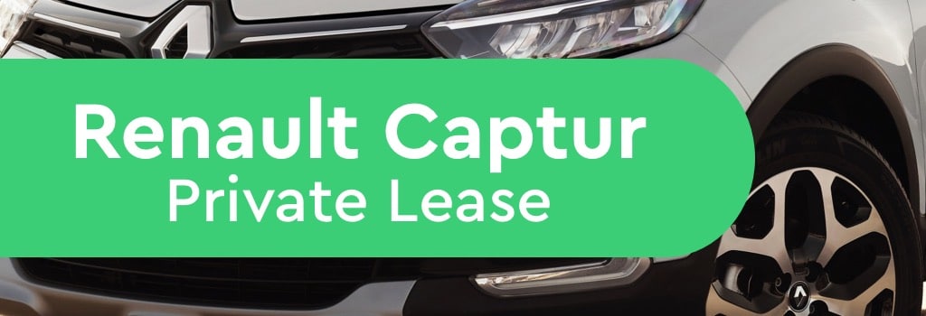 renault captur private lease