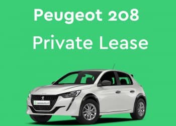 peugeot 208 Private Lease