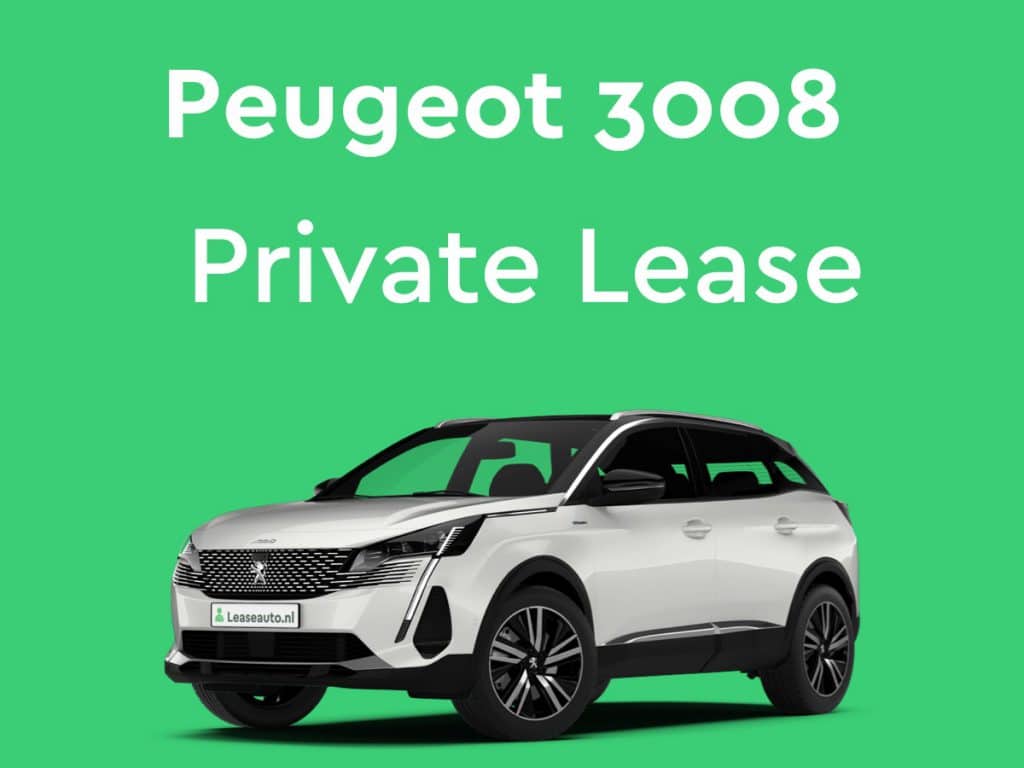 peugeot 3008 Private Lease