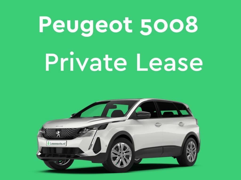 peugeot 5008 Private Lease