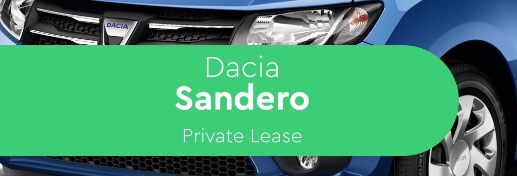 Dacia Sandero Private Lease
