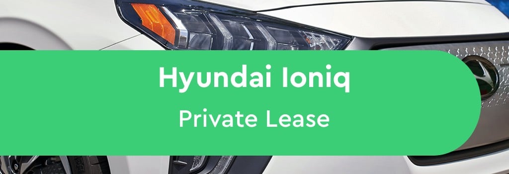 hyundai ioniq private lease