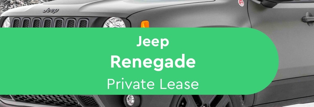 Jeep Renegade Private lease