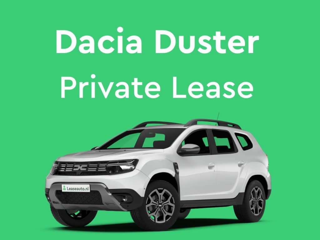 dacia duster Private Lease