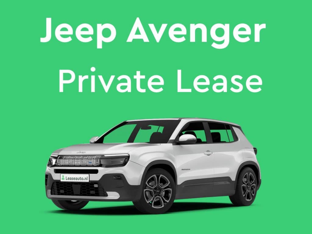 jeep avenger private lease