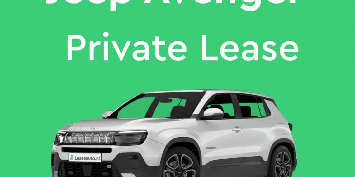 jeep avenger private lease
