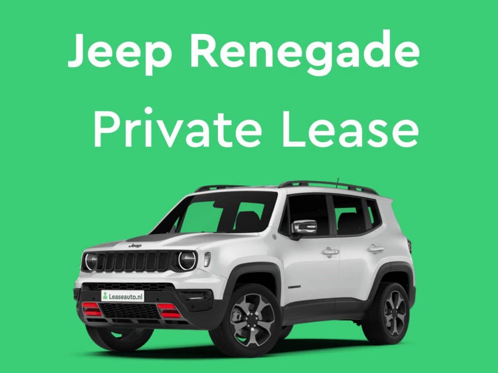 jeep renegade Private Lease