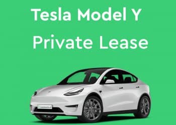 tesla model y private lease