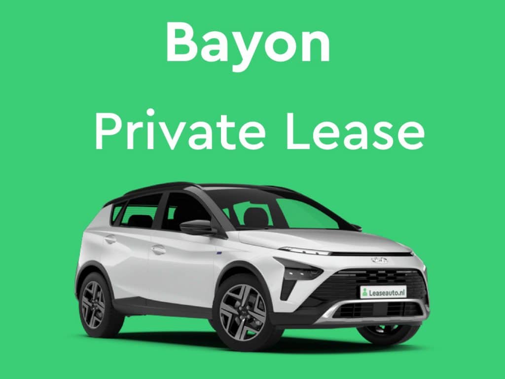 private lease hyundai bayon